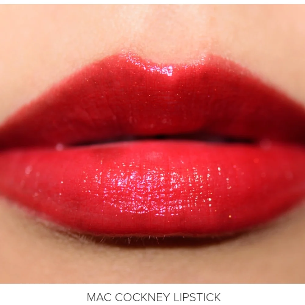 HP🔥🆕 MAC Cosmetics Lustre Lipstick 502 COCKNEY Red - 0.10 oz Full Size - NIB